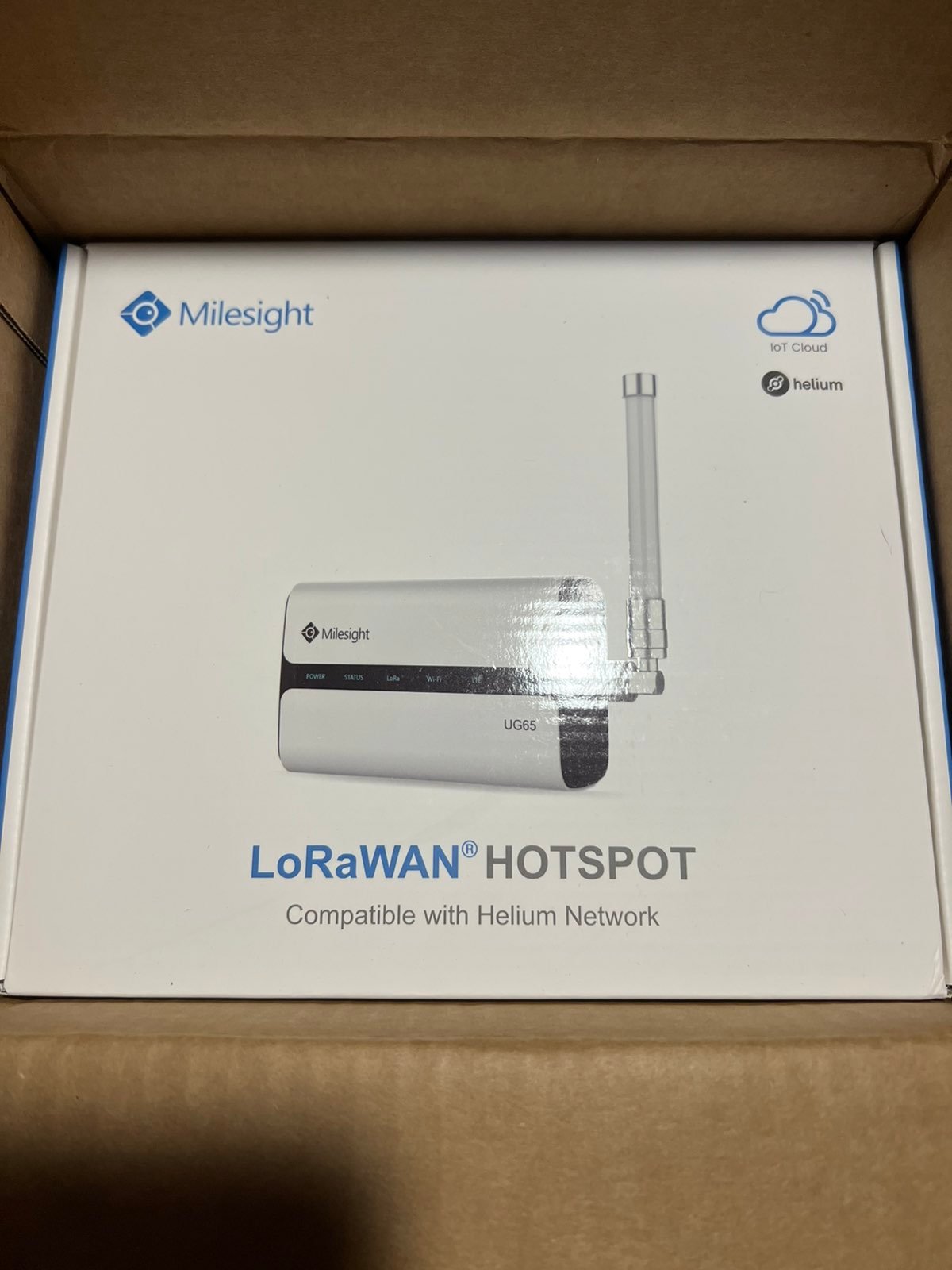 Milesight UG65 helium miner US edition