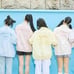 Talking heads Chiikawa Nylon jacket momonga