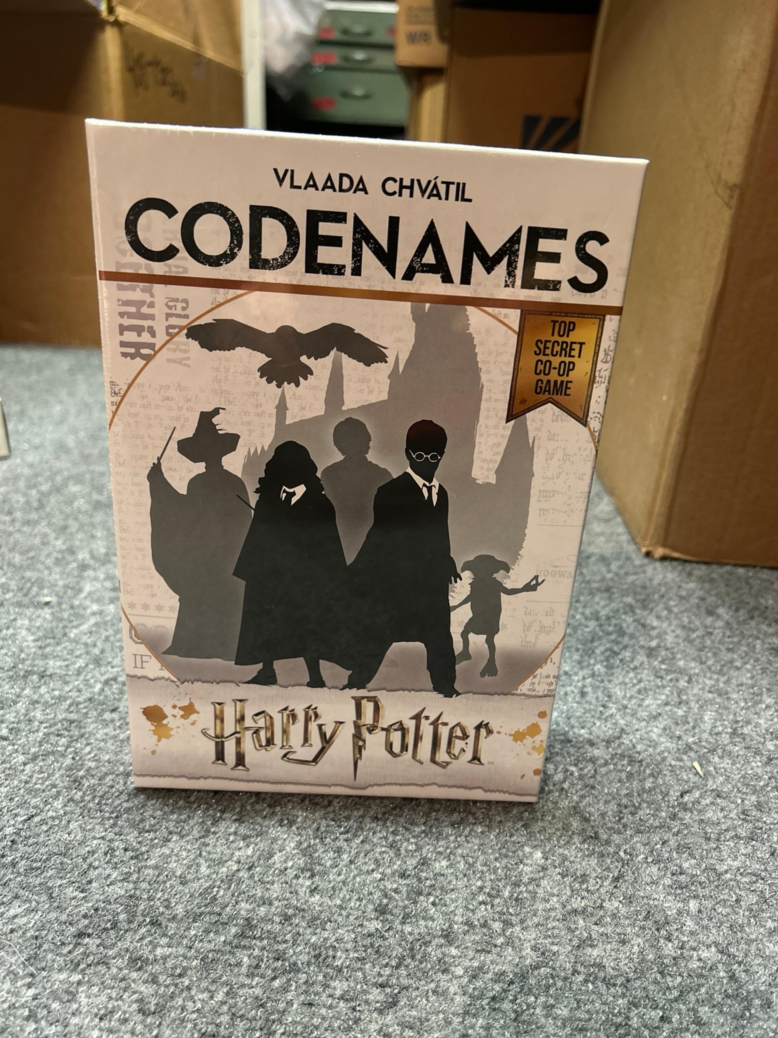 Codenames Harry Potter too secret co-op game