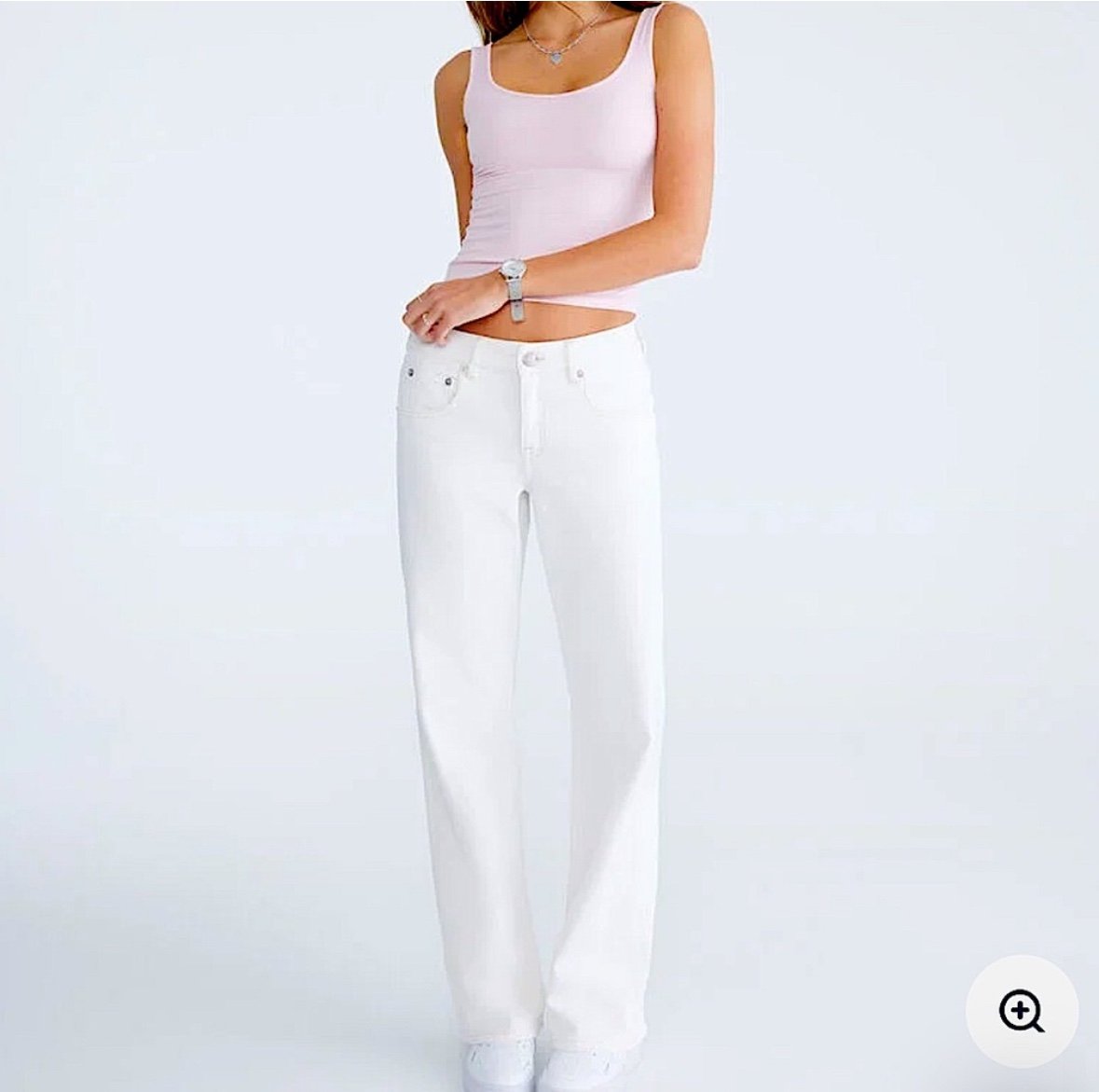 Aeropostale Low-Rise Baggy Wide Leg Lightweight Luxe Jean