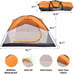 2 Person Family Camping Tent Portable Lightweight Waterproof Beach Camping Gear