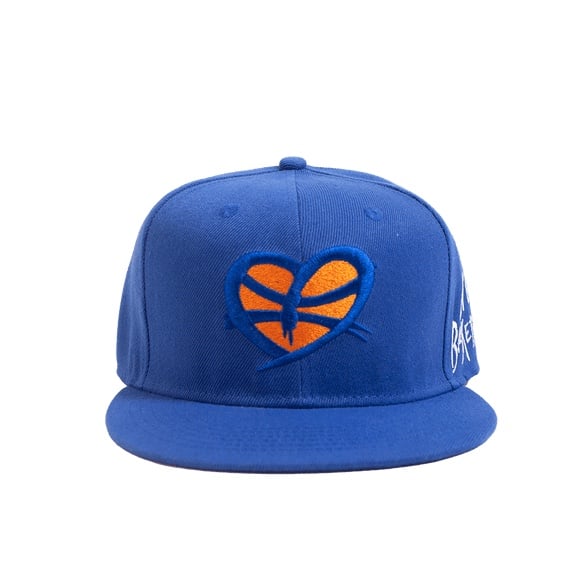 NWT LOVE AND BASKETBALL HEADGEAR CLASSICS BLUE HAT HGC FITTED 7 3/8 RARE HARD TO