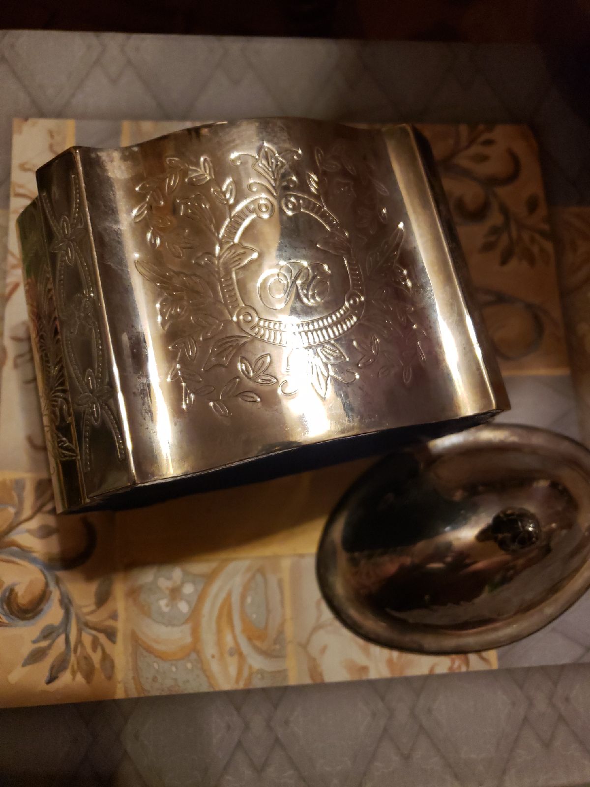 Sterling silver box