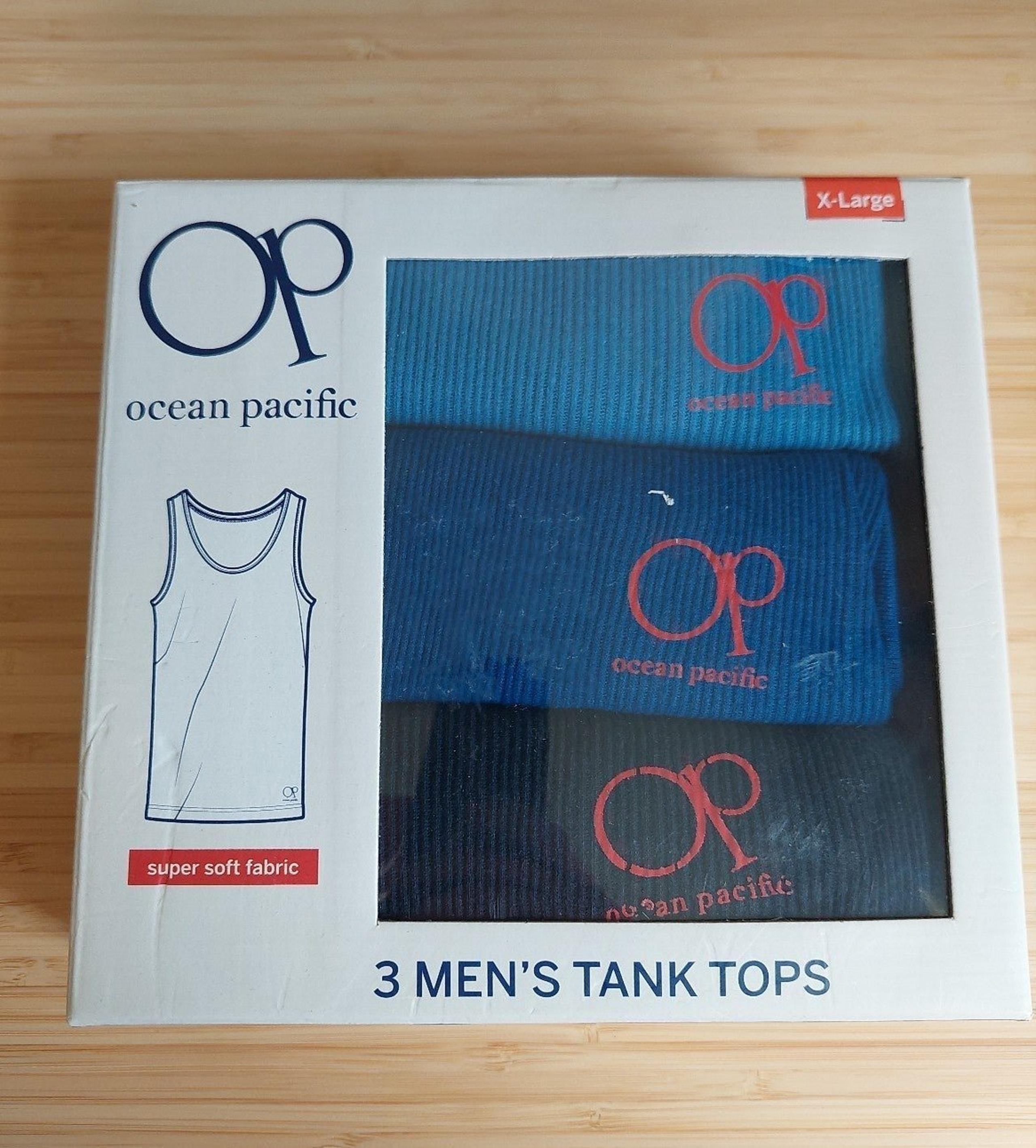 OP Ocean Pacific 3 Men's Tank Tops Size XL