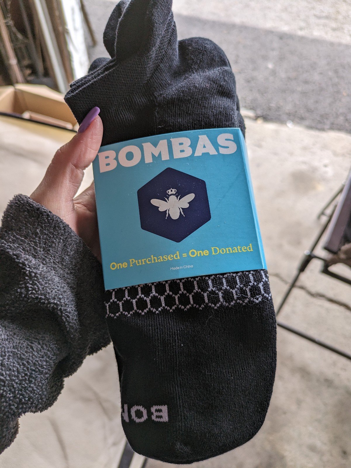 Men's bombas