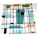 Emvency Throw Pillow Covers MCM Pattern Atomic Age 17.5” X 17.5” Lot Of 3 READ