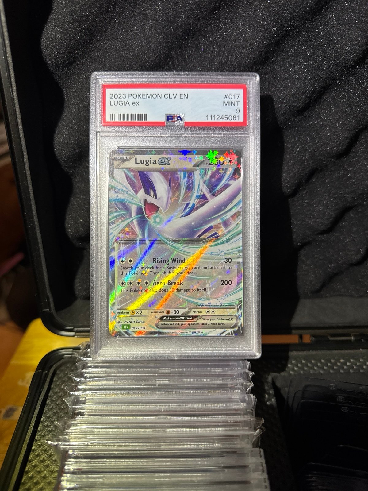 2023 Pokemon CLV EN LUGIA ex PSA 9 & 2023 Pokemon CLC En HO-OH ex PSA 9