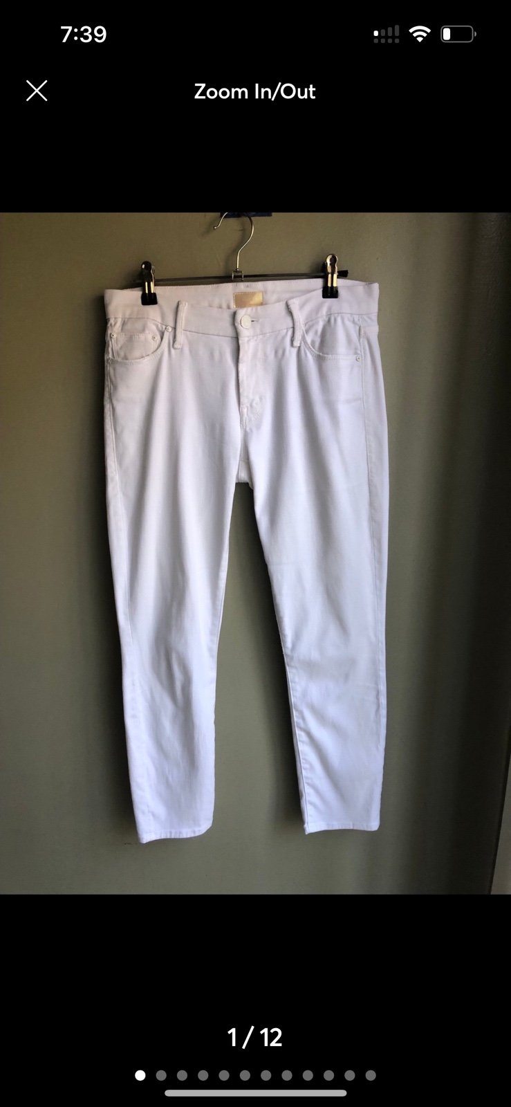 Mother jeans the looker