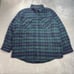 Vintage L.L. Bean Maine Guide Shirt Men Sz XL Check Plaid Wool Chore Work Barn