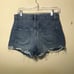 KanCan Estilo 5 26 denim blue jean shorts distressed frayed