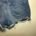 KanCan Estilo 5 26 denim blue jean shorts distressed frayed