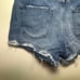 KanCan Estilo 5 26 denim blue jean shorts distressed frayed