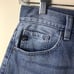 KanCan Estilo 5 26 denim blue jean shorts distressed frayed