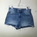 KanCan Estilo 5 26 denim blue jean shorts distressed frayed