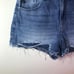 KanCan Estilo 5 26 denim blue jean shorts distressed frayed