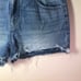 KanCan Estilo 5 26 denim blue jean shorts distressed frayed