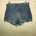 KanCan Estilo 5 26 denim blue jean shorts distressed frayed