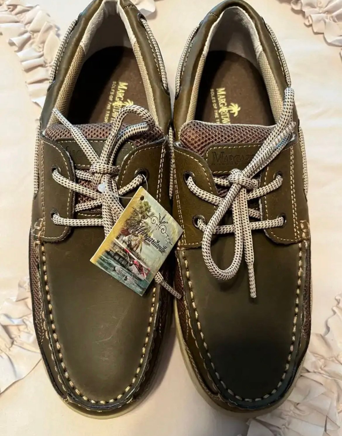Men’s 10.5 Margaritaville anchor deck shoes boat Jimmy Buffett