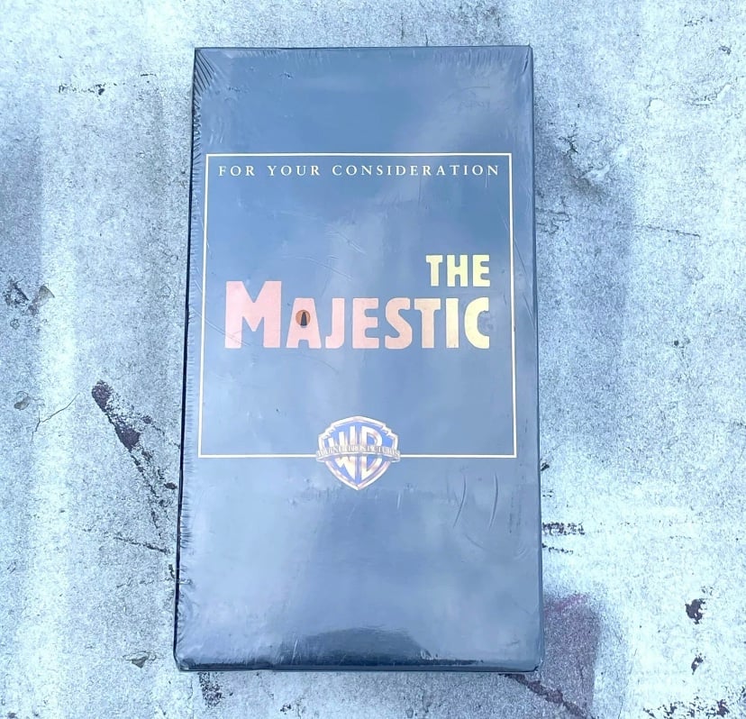THE MAJESTIC (SCREENING VERSION) VHS VIDEO CASSETTE NISP **RARE**