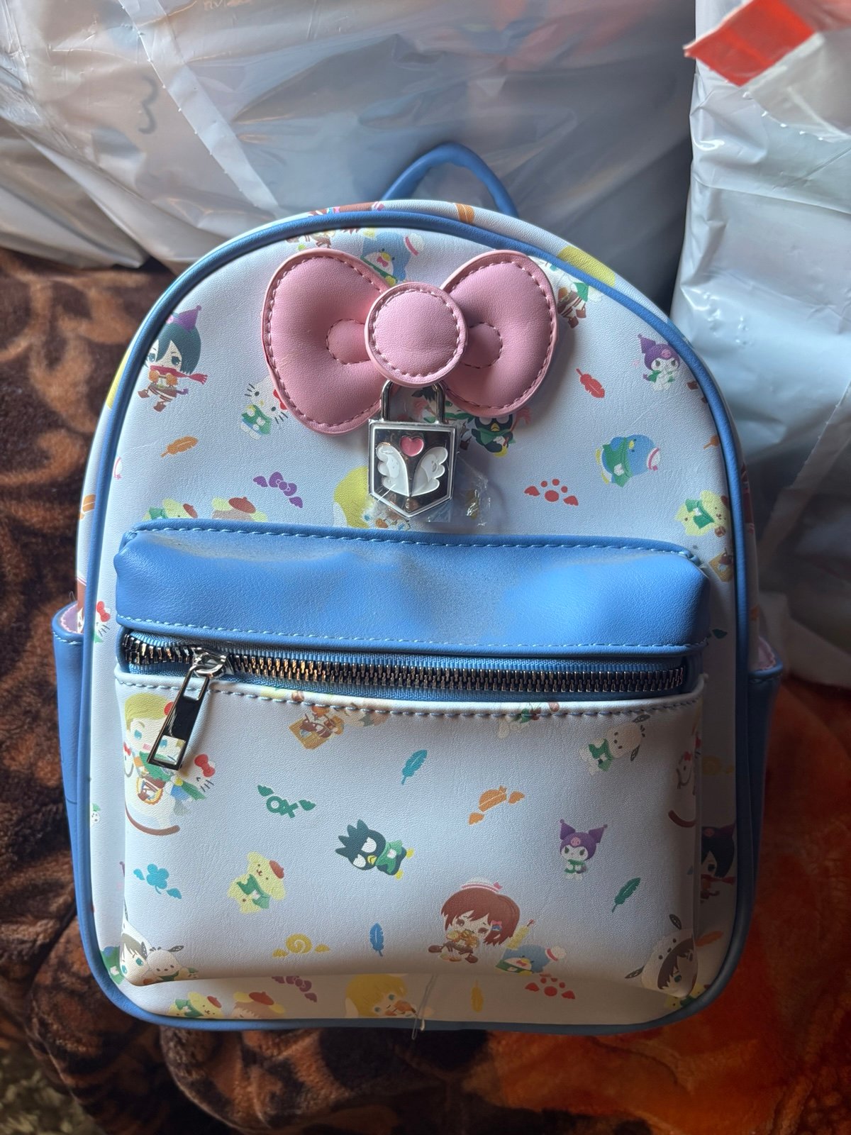 AOT/SANRIO Backpack PLZ READ BIO/DESCRIPTION
