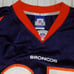 2002 NFL FOOTBALL DENVER BRONCOS ASHLEY ELEIE XL EXTRA LARGE JERSEY REEBOK
