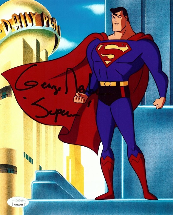 George Newbern Signed Autograph 8X10 Photo Justice League Superman JSA Witness A