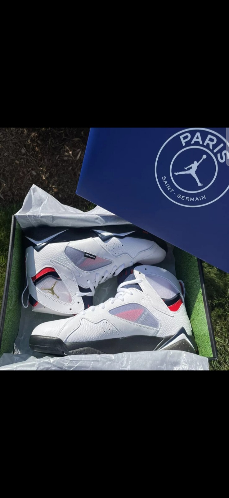 JordanSize 11.5 - Paris Saint-Germain x Air Jordan 7 Retro Paname ‘PSG’