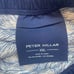 Peter Millar Vintage Labels Swim Trunk Blue Can Caddie Phone Sleeve 2XL NWT 100