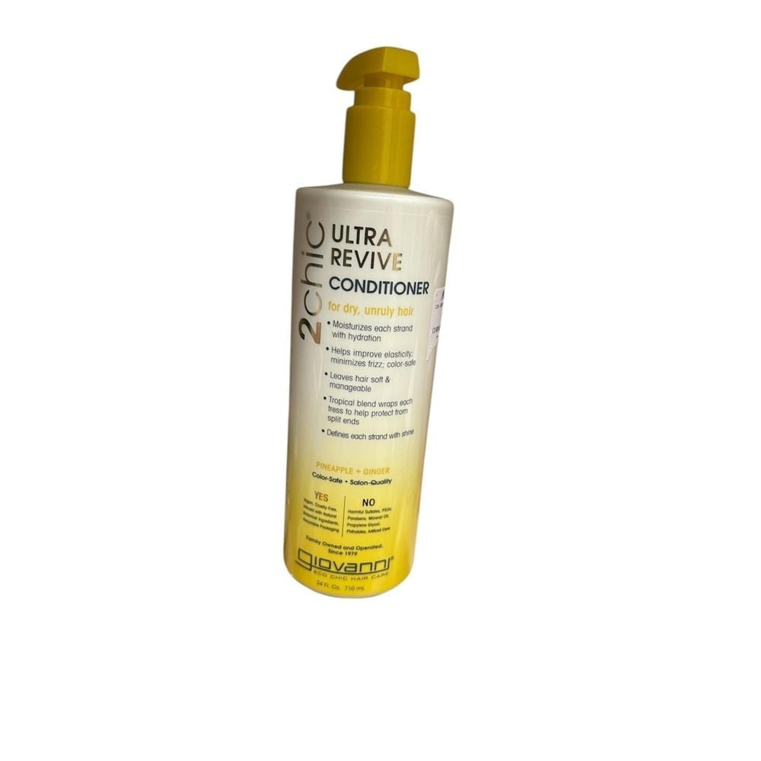 24oz Giovanni 2 chic ultra revive conditioner pineapple + ginger/ color safe
