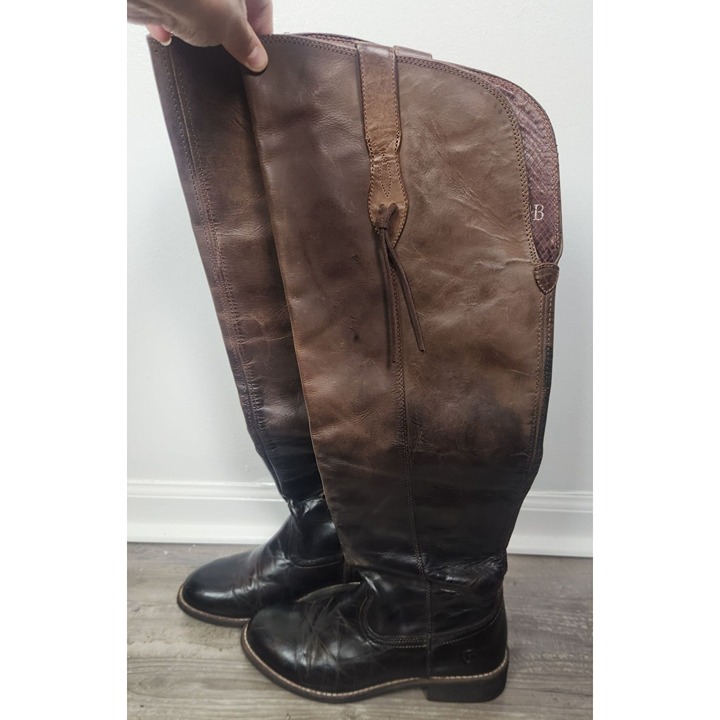 Ariat Women's Sz. 6.5B Farrah Knee High Brown Leather Boots