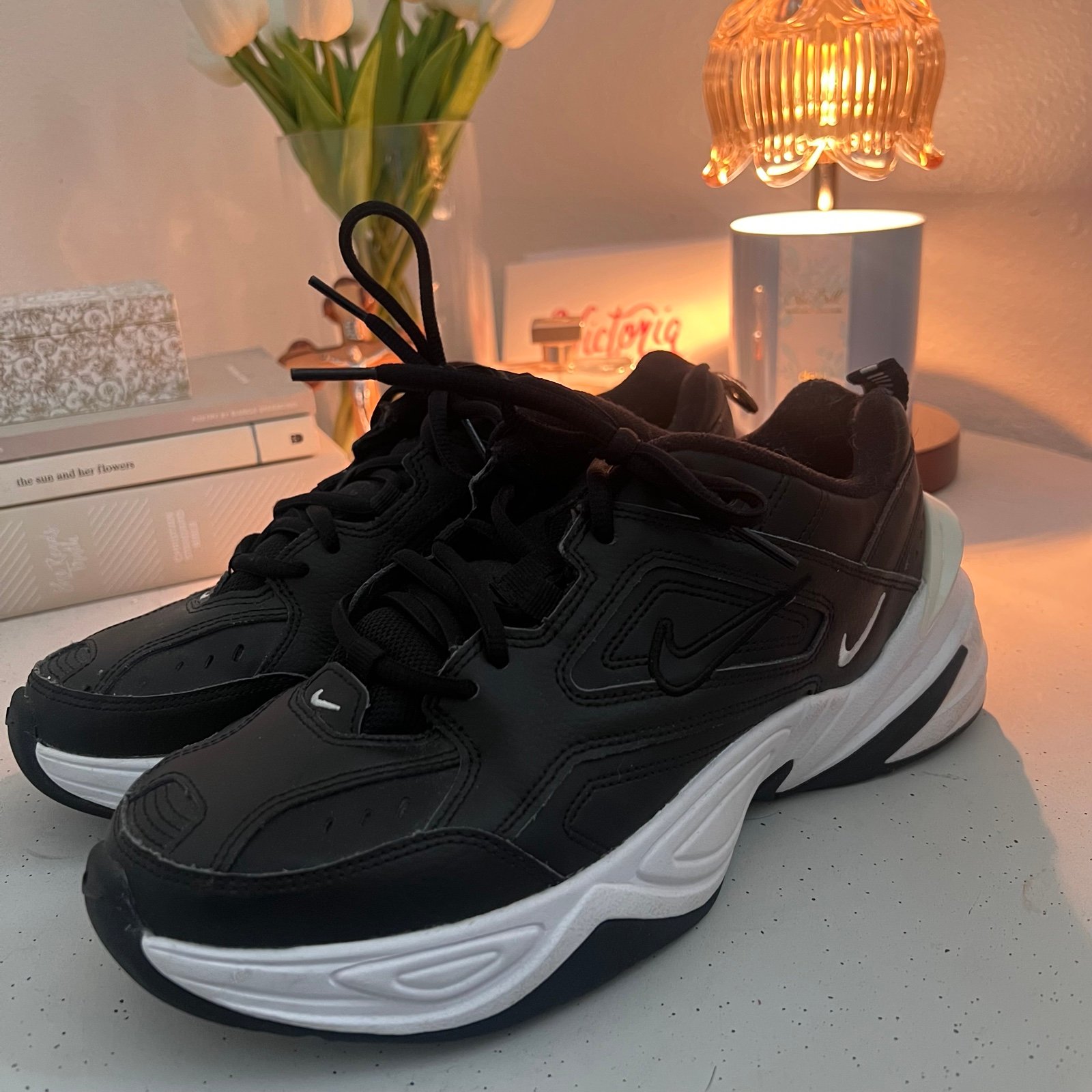 Nike m2k tekno in black