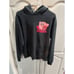 Nintendo Kirby Hoodie Adult Size Medium Black Pink Gaming Gamer