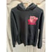Nintendo Kirby Hoodie Adult Size Medium Black Pink Gaming Gamer