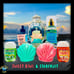 BBW ✪ Sweet Kiwi & Starfruit ✪ 7 pc tropical set