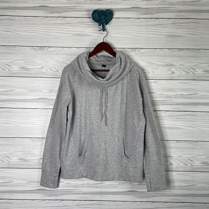 Yogalicious cowl neck sweatshirt new arrivals