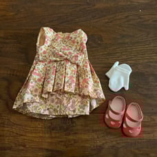 American girl Melody fancy floral outfit