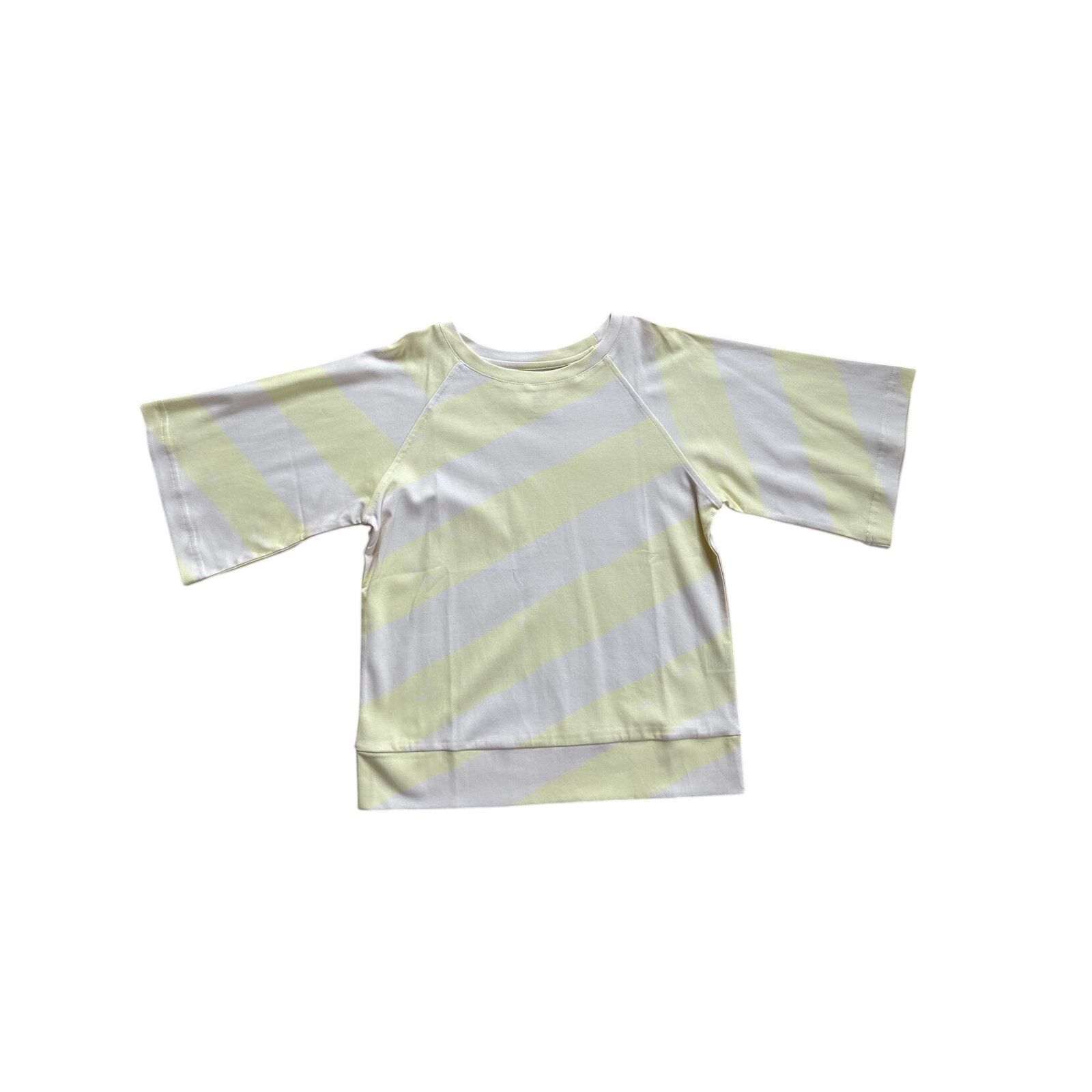 OMAMImini Oversized Raglan Kids Shirt - Yellow