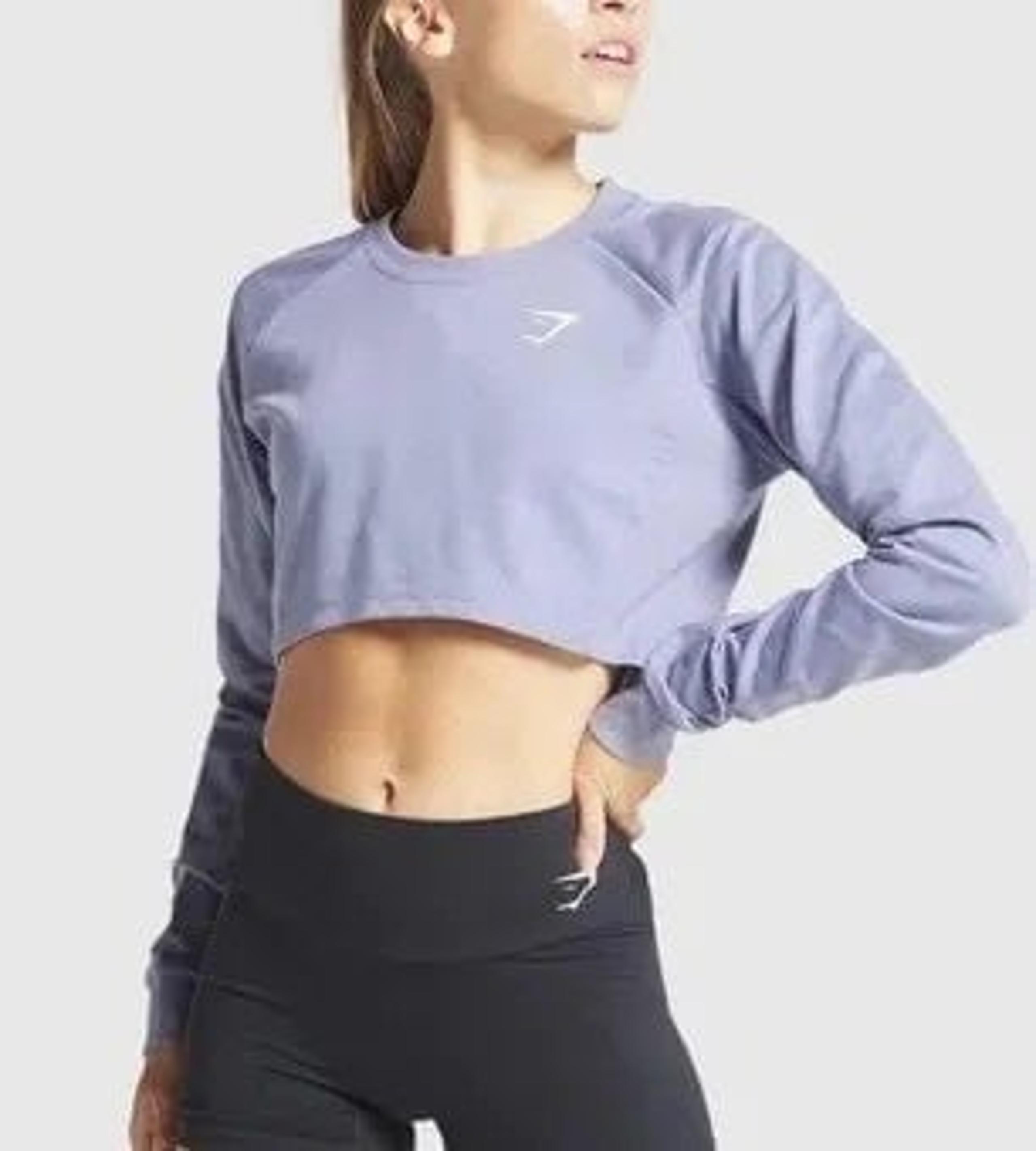 Gymshark Apollo Graphic Cropped Sweatshirt