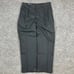 Polo Ralph Lauren Dress Pants Mens 38x30 Black Pleated Classic Fit Silk Linen