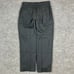 Polo Ralph Lauren Dress Pants Mens 38x30 Black Pleated Classic Fit Silk Linen
