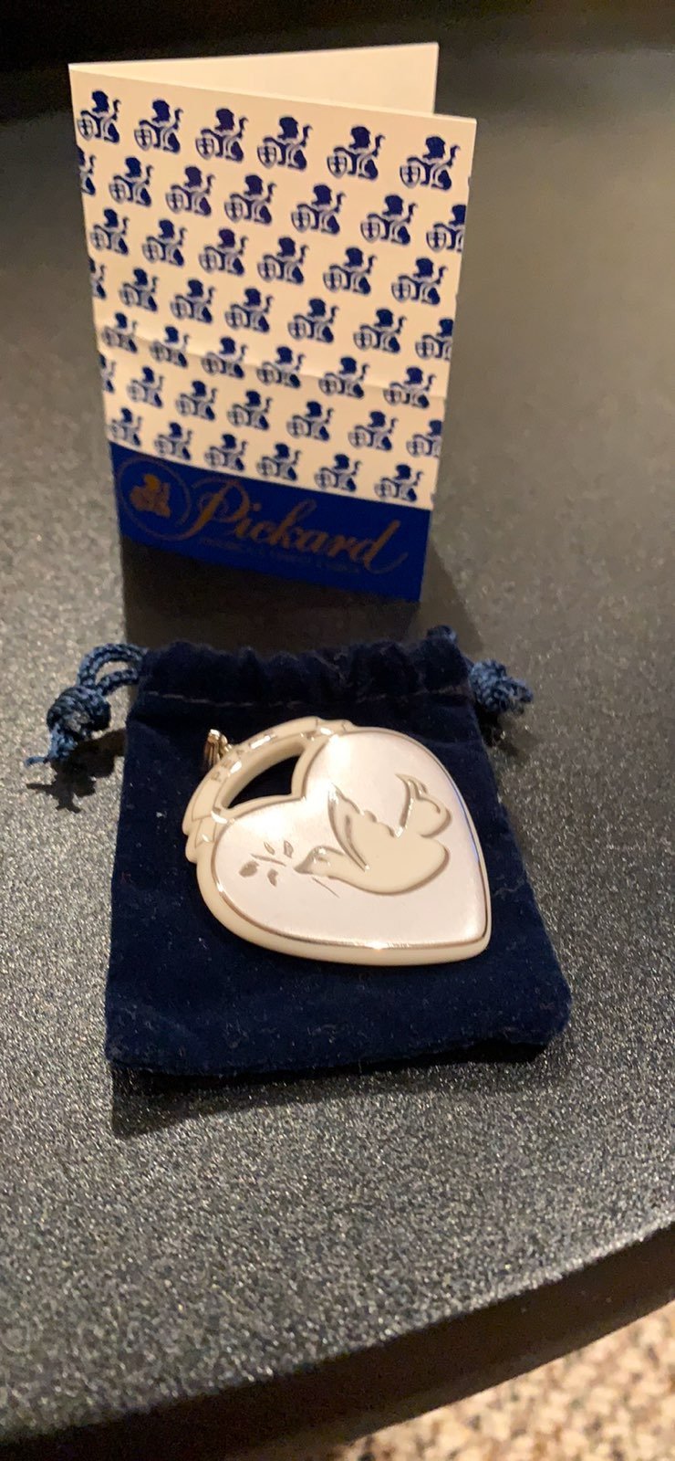 Pickard peace pendant