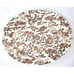 Vintage Myott, Son & Co Oval Platter in Brown Peony and Rose Pattern__