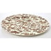 Vintage Myott, Son & Co Oval Platter in Brown Peony and Rose Pattern__