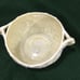 Belleek Ivy Yellow Luster Creamer & Open Sugar Bowl 3rd Black Mark 1926-46 FLAW