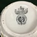 Belleek Ivy Yellow Luster Creamer & Open Sugar Bowl 3rd Black Mark 1926-46 FLAW