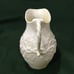Belleek Ivy Yellow Luster Creamer & Open Sugar Bowl 3rd Black Mark 1926-46 FLAW