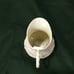 Belleek Ivy Yellow Luster Creamer & Open Sugar Bowl 3rd Black Mark 1926-46 FLAW