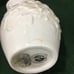 Belleek Ivy Yellow Luster Creamer & Open Sugar Bowl 3rd Black Mark 1926-46 FLAW