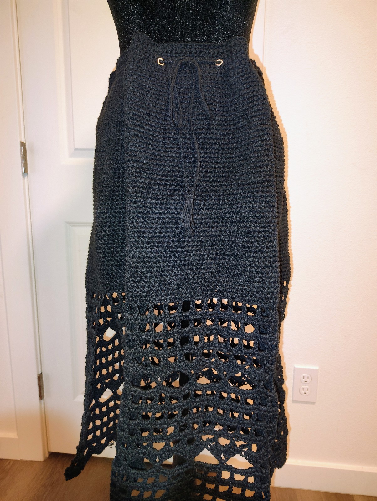 Handmade crochet skirt