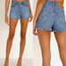 Levi's Ribcage Short in Urban Oasis